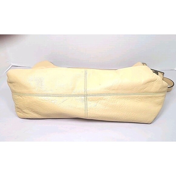 Vintage Coach Ashley Hobo Convertible Shoulder/Crossbody Purse yellow - Picture 12 of 14